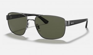 Ray Ban RB3663 Men's Sunglasses Green | 89571-SQIL