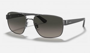 Ray Ban RB3663 Men's Sunglasses Grey | 76821-GSFY