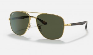 Ray Ban RB3683 Men's Sunglasses Green | 96527-TJRL