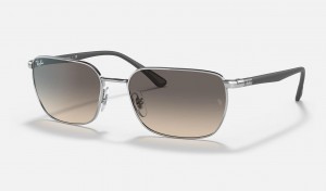 Ray Ban RB3684 Men's Sunglasses Grey | 76190-AVIU