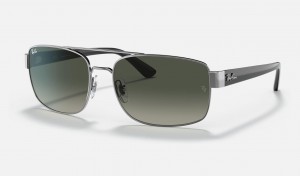 Ray Ban RB3687 Men's Sunglasses Grey | 79836-GJZL