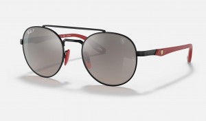 Ray Ban RB3696m Scuderia Ferrari Collection Women's Sunglasses Silver | 96201-UOSR