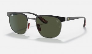 Ray Ban RB3698m Scuderia Ferrari Collection Men's Sunglasses Green | 42751-TYLM