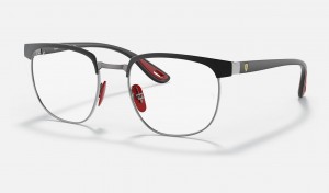 Ray Ban RB3698vm Scuderia Ferrari Collection Women's Eyeglasses Grey | 13704-VZGS