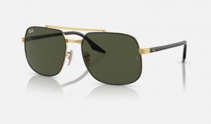 Ray Ban RB3699 Men's Sunglasses Green | 12854-ERJX