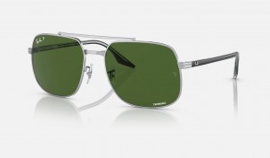 Ray Ban RB3699 Men's Sunglasses Green | 40963-EZKL