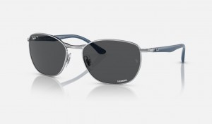 Ray Ban RB3702 Men's Sunglasses Grey | 82156-ZQYJ