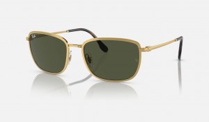 Ray Ban RB3705 Men's Sunglasses Green | 84165-YOHR