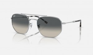 Ray Ban RB3707 Men's Sunglasses Grey | 90637-PUJD