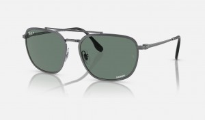 Ray Ban RB3708 Chromance Men's Sunglasses Grey | 17396-BZDU