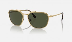 Ray Ban RB3708 Men's Sunglasses Green | 93254-OKEX