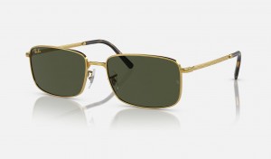 Ray Ban RB3717 Men's Sunglasses Green | 56873-NJVK