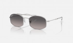 Ray Ban RB3719 Men's Sunglasses Grey | 18632-KHNB