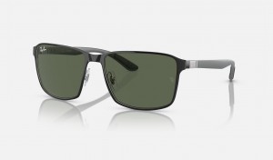 Ray Ban RB3721 Men's Sunglasses Green | 97142-OHSF