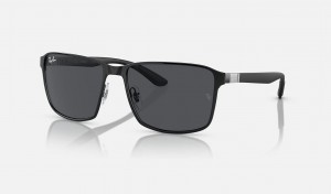 Ray Ban RB3721 Men's Sunglasses Grey | 05874-QRIO