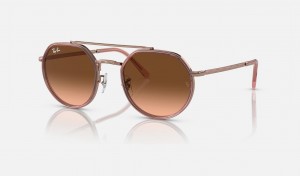 Ray Ban RB3765 Men's Sunglasses Brown | 34875-MXKI