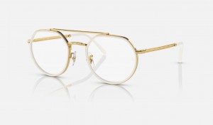 Ray Ban RB3765v Optics Women's Eyeglasses Gold | 25631-SJMY