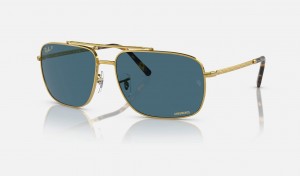 Ray Ban RB3796 Men's Sunglasses Blue | 54197-UCSI