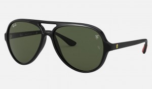 Ray Ban RB4125m Scuderia Ferrari Collection Men's Sunglasses Green | 12984-IPGK