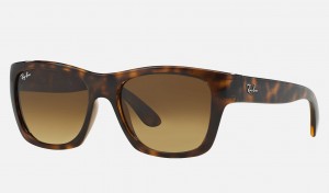 Ray Ban RB4194 Men's Sunglasses Brown | 64123-MZLY