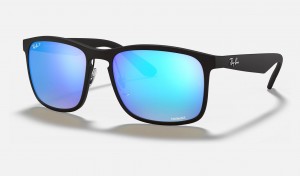 Ray Ban RB4264 Chromance Men's Sunglasses Blue | 02681-VFIO