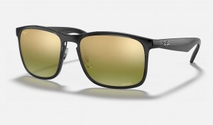 Ray Ban RB4264 Chromance Men's Sunglasses Green | 17609-ENVJ