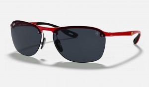 Ray Ban RB4302m Scuderia Ferrari Collection Men's Sunglasses Grey | 69738-LPZI