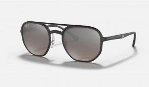 Ray Ban RB4321ch Chromance Men's Sunglasses Silver | 48325-QSEZ