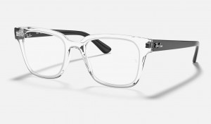 Ray Ban RB4323v Optics Men's Eyeglasses Silver | 17395-LQJR