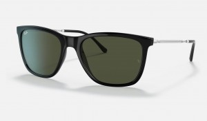 Ray Ban RB4344 Men's Sunglasses Green | 40598-JXKD