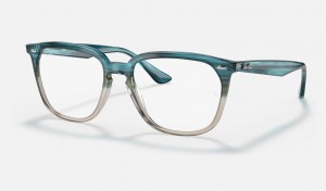 Ray Ban RB4362 Optics Men's Eyeglasses Turquoise | 94815-PFZH