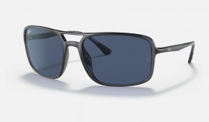 Ray Ban RB4375 Men's Sunglasses Blue | 20371-SYRV