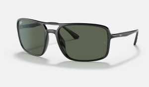 Ray Ban RB4375 Men's Sunglasses Green | 82647-IGUN