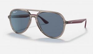 Ray Ban RB4376 Men's Sunglasses Blue | 10862-TORM