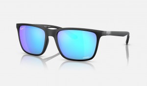 Ray Ban RB4385 Men's Sunglasses Blue | 68024-ZOUX