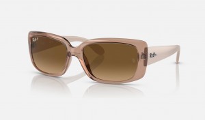 Ray Ban RB4389 Women's Sunglasses Brown | 28319-KXJB