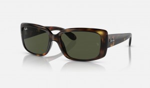 Ray Ban RB4389 Women's Sunglasses Green | 61984-ZIHA