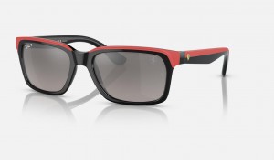 Ray Ban RB4393m Scuderia Ferrari Collection Women's Sunglasses Grey | 69023-MELZ