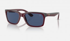 Ray Ban RB4393m Scuderia Ferrari Collection Women's Sunglasses Blue | 17925-NOIJ