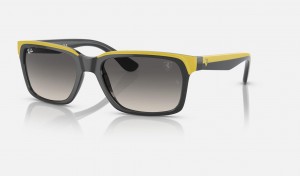 Ray Ban RB4393m Scuderia Ferrari Collection Men's Sunglasses Grey | 31904-IAFY