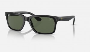 Ray Ban RB4393m Scuderia Ferrari Collection Men's Sunglasses Green | 71609-RWJV