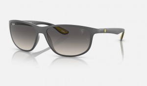 Ray Ban RB4394m Scuderia Ferrari Collection Men's Sunglasses Grey | 47362-ZQFW