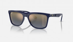 Ray Ban RB4413m Scuderia Ferrari Collection Men's Sunglasses Blue | 98615-GZQJ