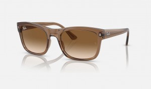 Ray Ban RB4428 Men's Sunglasses Brown | 31046-PIYD