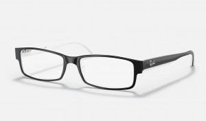 Ray Ban RB5114 Optics Men's Eyeglasses Black | 24981-ISNT