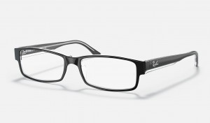 Ray Ban RB5114 Optics Men's Eyeglasses Black | 18279-WQOV