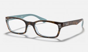 Ray Ban RB5150 Optics Women's Eyeglasses Turquoise | 43615-BCZW