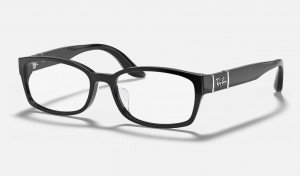 Ray Ban RB5198 Optics Men's Eyeglasses Black | 24039-ITVO