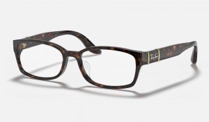 Ray Ban RB5198 Optics Men's Eyeglasses Black | 05834-XAVK