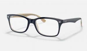 Ray Ban RB5228 Optics Men's Eyeglasses Blue | 56207-ZFPB